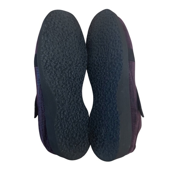 Thierry Rabotin Sahara Purple Leather Textured Flat Loafers Slip-Ons Women’s 37 - Picture 4 of 6